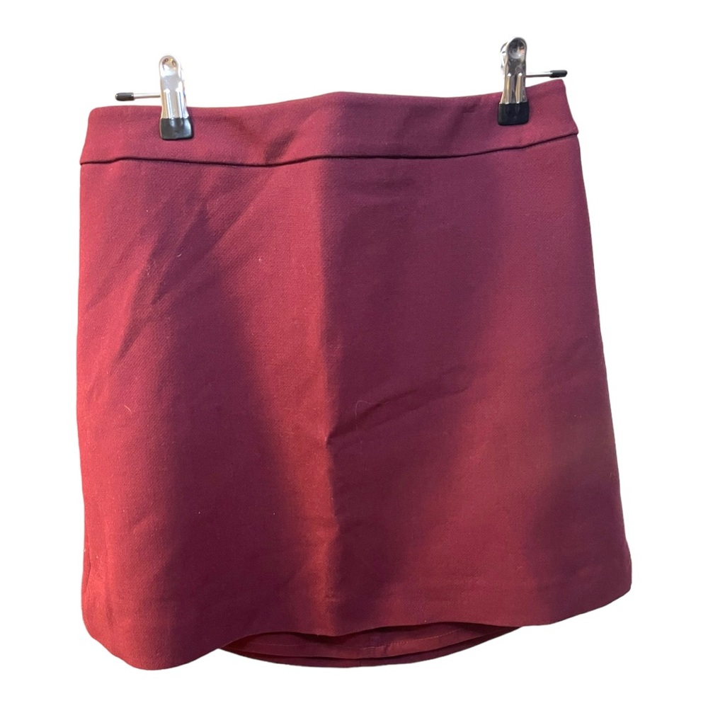 Express burgundy red skirt NWT - size 8